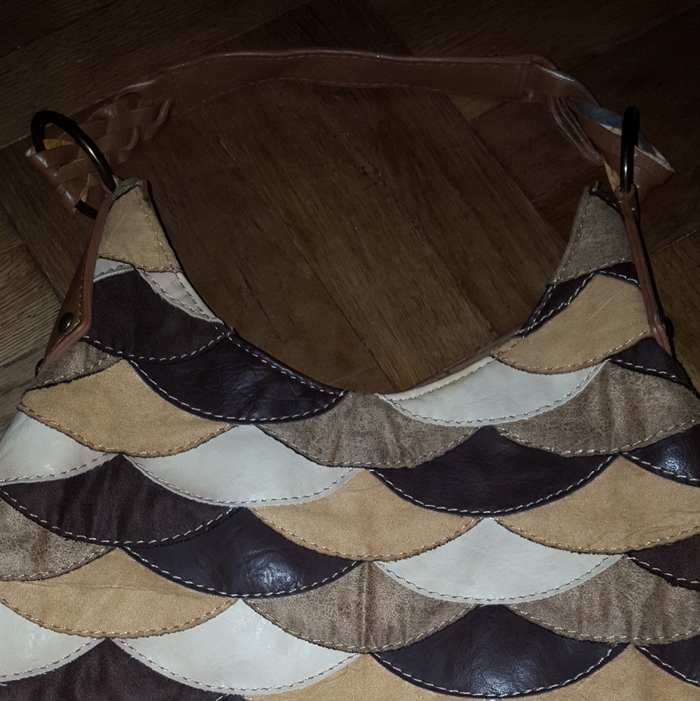 Vintage Original Stamp 10 patchwork bag